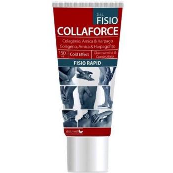 Collaforce Fisio Gel 150ml - Cold Effect, Collagen, Arnica, Harpagophytum, Glucosamine & Chondroitin for Sports and Massage