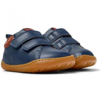 Camper Peu Cami First Walker Sneakers - Blue, Size 26, Smooth Leather