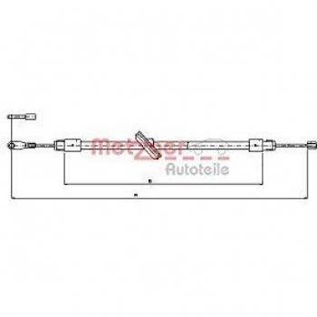 Cable de freno de mano Metzger 10.9511 para Mercedes M-Klasse, delantero, compatible con vehículos de dirección a la izquierda