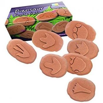 Dinosaur Footprint Impressions Set of 8 by Yellow Door