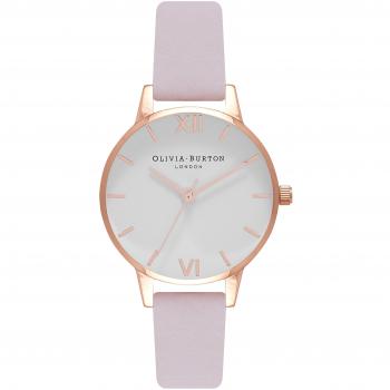 Reloj de Cuarzo Olivia Burton Mujer 30mm Dorado/Púrpura/Blanco Unisex