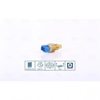 NISSENS Sensor de temperatura del refrigerante 207049, unidad de envío para la temperatura del refrigerante