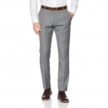 SELECTED HOMME Slhslim-mylorob Check TRS B Noos Pantalones de Traje, Multicolor