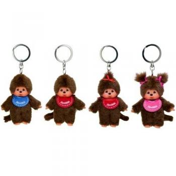 Monchhichi 25341 - Llavero con muñeco de peluche