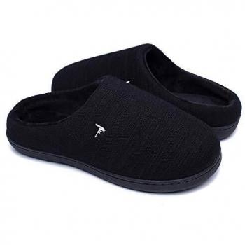 OUSIMEN Zapatillas Casa Hombre Mujer Invierno Calido Zapatillas Memory Foam Slipper Ultraligero cómodo y Antideslizante Zapatilla de Estar por casa para Mujer Zapatillas de Interior