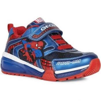 Geox Boys J Bayonyc B Spider-Man Trainers - Blue - Size: 5