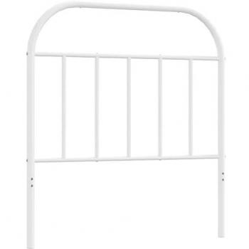 Cabecero de metal blanco 90 cm