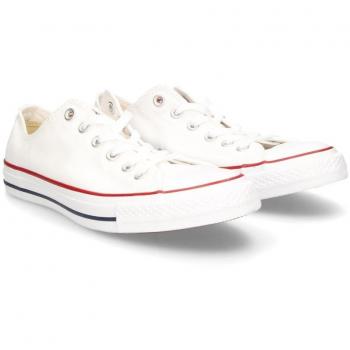 Converse Chuck Taylor All Star Low Top Unisex Canvas Sneakers - White