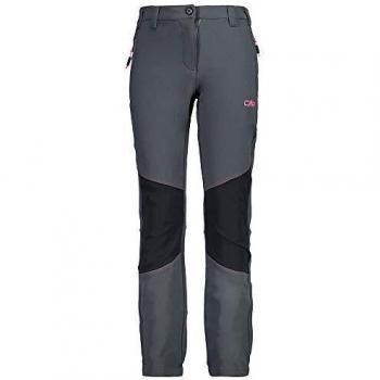 CMP Campagnolo - Pantalones de senderismo para niña, color gris y tejido técnico gris 6 años