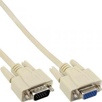 Cable VGA InLine® de extensión, con conector HD de 15 pines, longitud 1 m