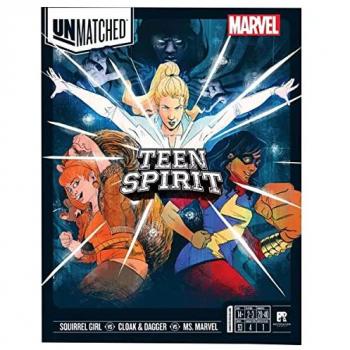 Juego de mesa Marvel Inigualable: Espíritu adolescente - A partir de 14 años, 2-3 jugadores, tiempo de juego de 40 minutos
