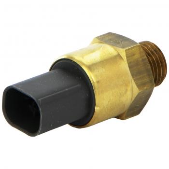 Interruptor de temperatura para ventilador del radiador HELLA 6ZT 007 835-051 - 12V, 3 polos, conector plano, atornillado, salida doble