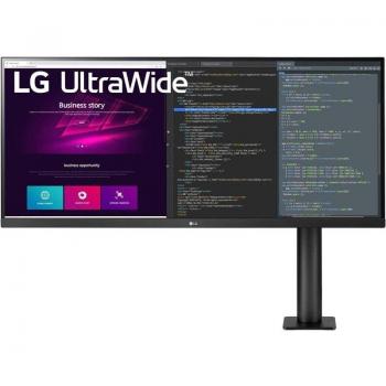 LG 34WN780P-B Ergo 34 UltraWide QHD IPS LED Monitor, 3440 x 1440, HDR10, sRGB 99%, USB Type-C, Adjustable Stand, Black