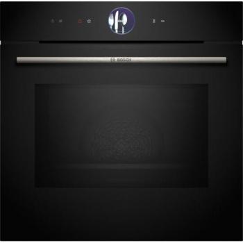 Horno Integrado Bosch HMG776NB1 Serie 8 con Función Microondas, 60 cm, Color Negro, Telescopio y AirFry