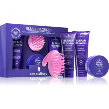 Lee Stafford Bleach Blondes Purple Reign Yellow Tone Neutralizing Set