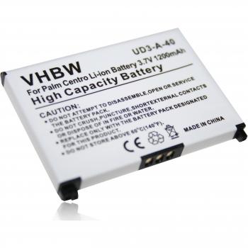 BATERÍA LI-ION 1200mAh compatible HP Palm Pre2, Pre 2 sustituye 3443W / A5627 / 157-10119-00 / BP1