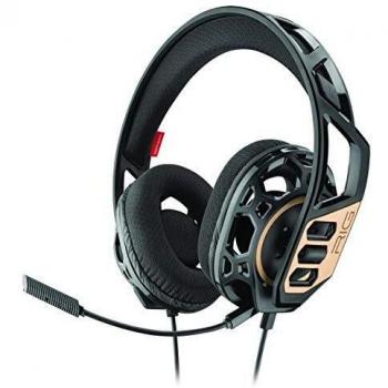 Plantronics RIG 300 Auricular con micrófono Binaural Diadema Negro - Auriculares con micrófono