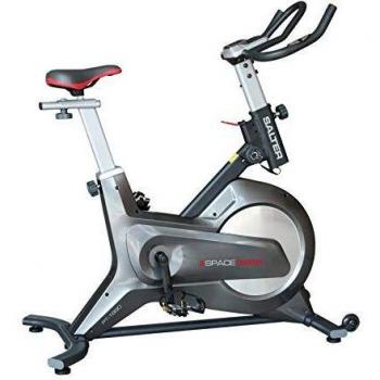 SALTER Bicicleta Indoor Space PT-1890 Freno magnético, Volante de inercia Equivalente a 16kg, transmisión por Correa Poli V de Caucho, Uso doméstico sin limite de Horas de Uso.