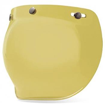 Bell Custom 500 Bubble Visera Amarillo (One Size) - Casco de moto, visera burbuja, color amarillo, tamaño único