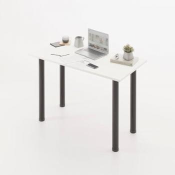 Mesa Escritorio Oyun Blanca con Patas Negras (119x60x75 cm)