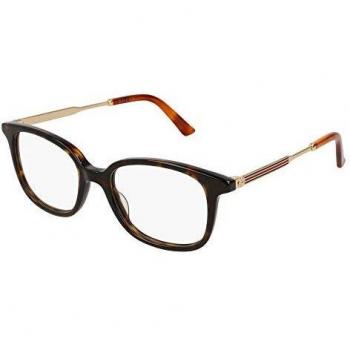 Gucci Gafas de Vista GG0202O HAVANA GOLD 50/18/145 unisex