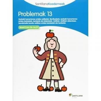 PROBLEMAK 13 SANTILLANA KOADERNOAK - 9788498943634