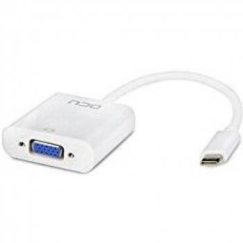 DCU TECNOLOGIC - Adaptador USB C 3.1 M - VGA H. 20 cm