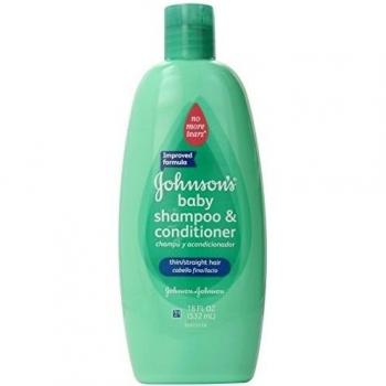 Johnson's Baby No More Tangles, Shampoo and Conditioner, Thin/Straight Hair, 18 Ounce by Johnson's Baby