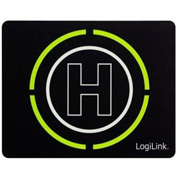 Alfombrilla Logilink Helipad Negro