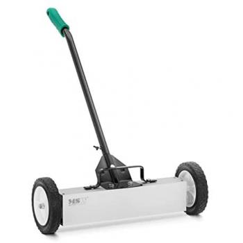 Escoba magnética MSW - mango telescópico de 73 a 100 cm, ancho de 45 cm, imán de ferrita