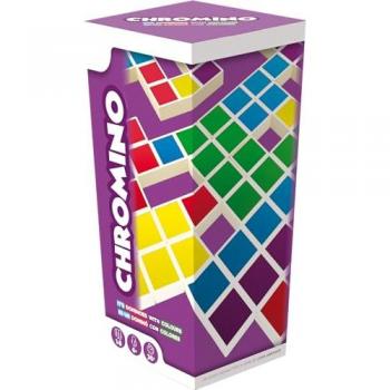 Juego de Mesa Chromino Smallbox - Juego de mesa, a partir de 6 años, de 1 a 8 jugadores, duración de partida 30 minutos, disponible en español e inglés