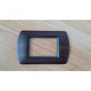 Placas de ABS Compatibles para Serie Living International - Madera Oscura - 7 Foros