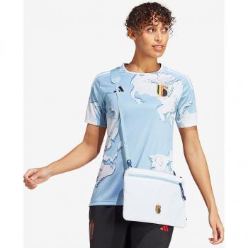 Belgium Away Shirt 2023 - Womens (adidas 2023-2024 Belgium Away Shirt, Ladies, Blue, Female, Size 16 XL)