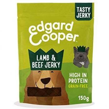 Edgard & Cooper Premios para Perros Sin Cereales Natural, 150grs, Bolsas Biodegradables
