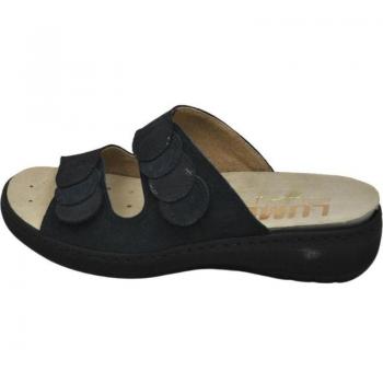 Zapatos Lumel para Plantillas modelo 6362-5256 en color azul, sandalias bio reciclables para mujer