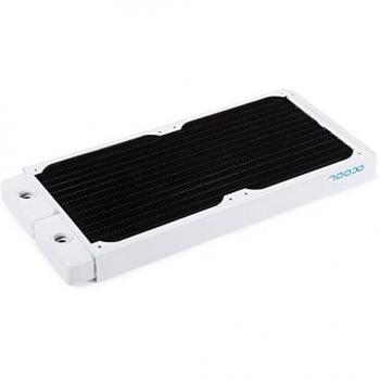 Alphacool Compatible NexXxoS ST30 Full Copper Radiator V.2-280mm, weiß