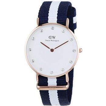 Reloj de Mujer Daniel Wellington Classy 34mm con Correa de Tela DW00100078