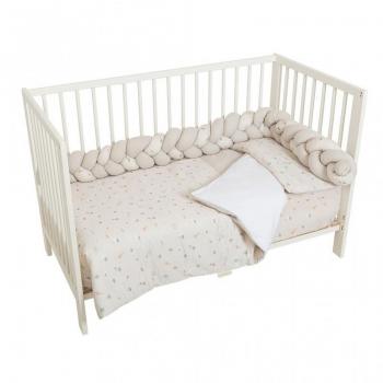 Conjunto nórdico y protector de cuna Nairobi