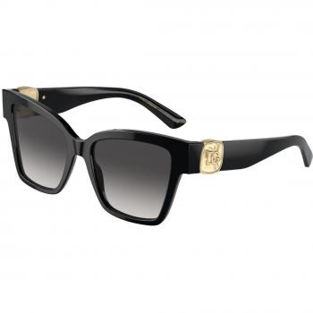 Dolce & Gabbana DG4470F Asian Fit 501/8G Women’s Sunglasses Black Size 54