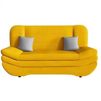 Sofá-cama Comfivo 234 con caja de ropa de cama, muebles ya montados, 200x95x90cm, tejido Venus Velvet