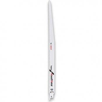 Bosch Professional 5 unidades Hoja de sierra sable S 1411 DF Heavy for Wood and Metal
