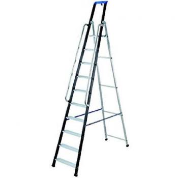 Gierre AL770 Escalera profesional, negro, 10 peldaños