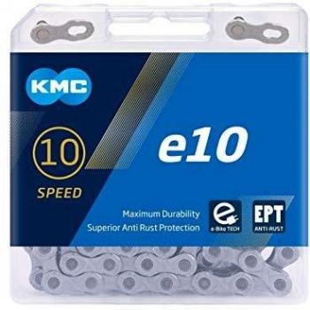 KMC Unisex's E10 EPT Chain, Silver, 136 Link
