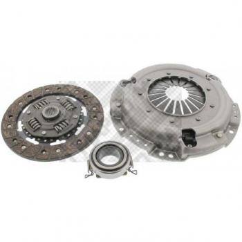 Kit de embrague MAPCO 10513 con disco de embrague, plato de presión y rodamiento liberador incluidos, diseñado para vehículos específicos, fabricado con materiales de alta calidad para un rendimiento óptimo y durabilidad