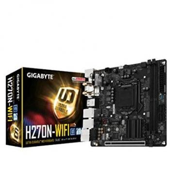 GIGABYTE GA-H270N-WIFI H270 Chipset 7th Gen Intel Core Processor - Black