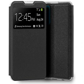Funda COOL Flip Cover Liso Negro para Oppo Find X3 Lite