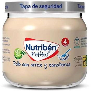 NUTRIBEN POLLO CON ARROZ 120 GR