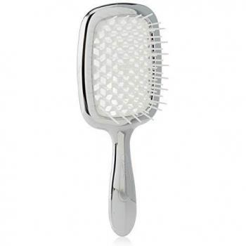 Jäneke cepillo cuerpo cromado con erizo blanco – 74 G