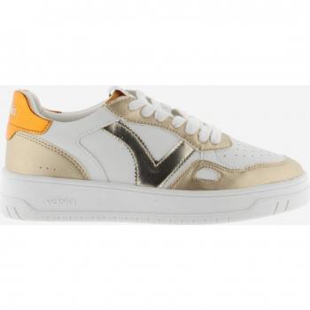 Victoria - Zapatillas deportivas de mujer con piezas de color metalizadas en contraste