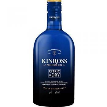 3 × Ginebra Teichenné Kinross Premium Citric Dry